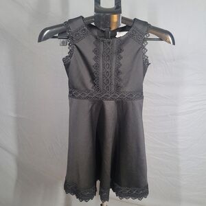 Elegant Black Kids Dress from Rare Editions